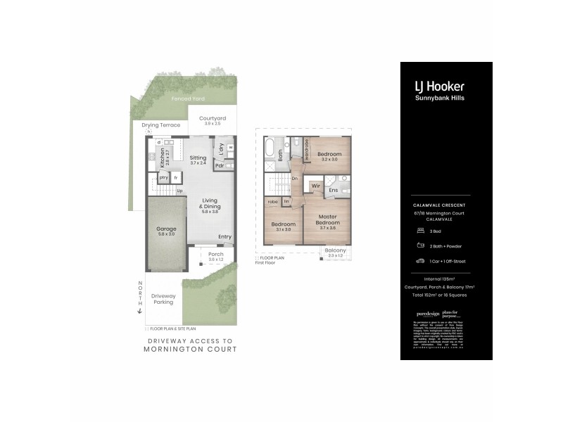 67/18 Mornington Court, Calamvale QLD 4116 Floorplan