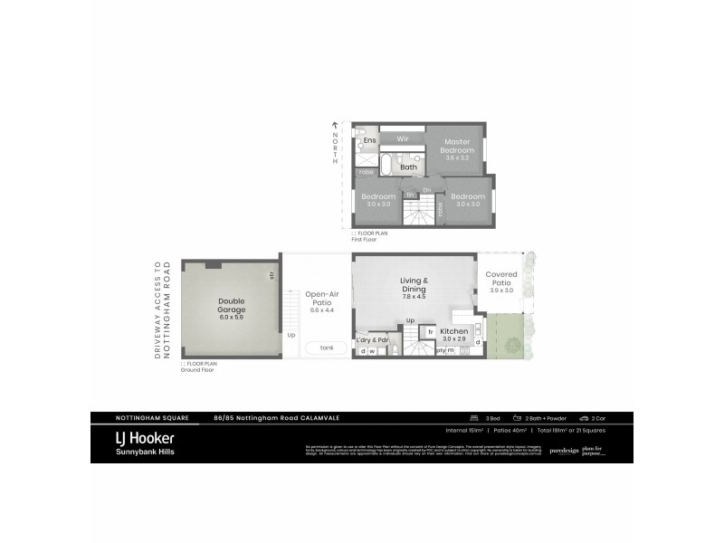 86/85 Nottingham Road, Calamvale QLD 4116 Floorplan