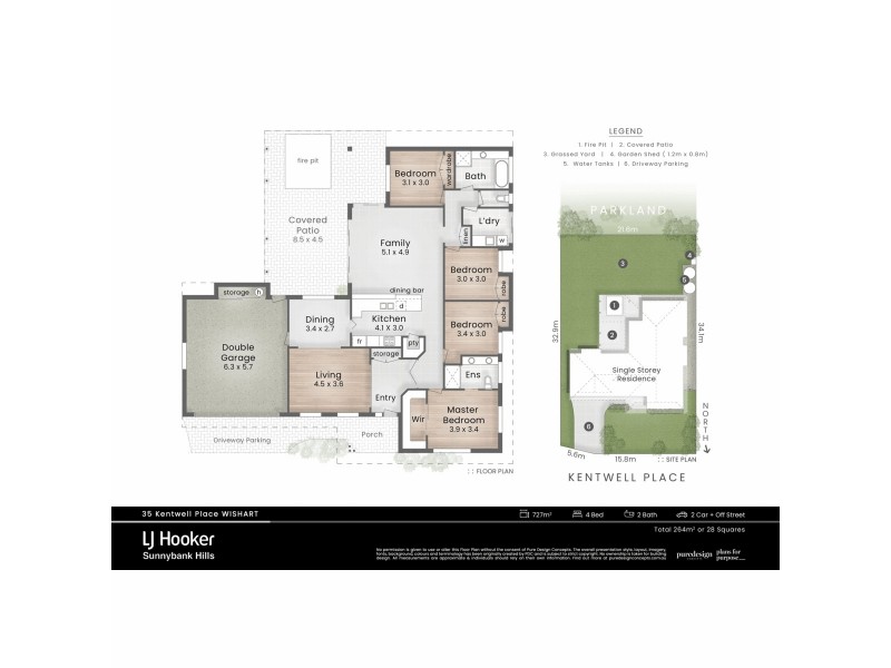 35 Kentwell Place, Wishart QLD 4122 Floorplan