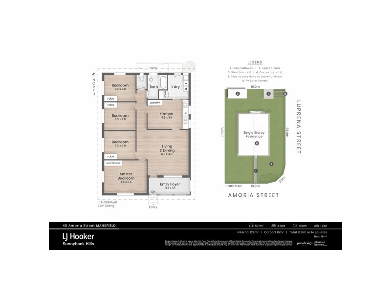 40 Amoria Street, Mansfield QLD 4122 Floorplan