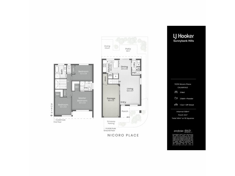 72/20 Nicoro Place, Calamvale QLD 4116 Floorplan