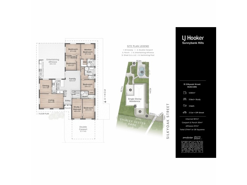 15 Silkyoak Street, Runcorn QLD 4113 Floorplan