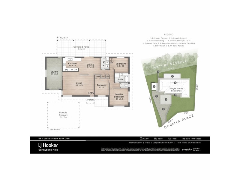 44 Corella Place, Runcorn QLD 4113 Floorplan