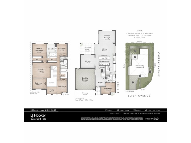 3 Elisa Avenue, Underwood QLD 4119 Floorplan