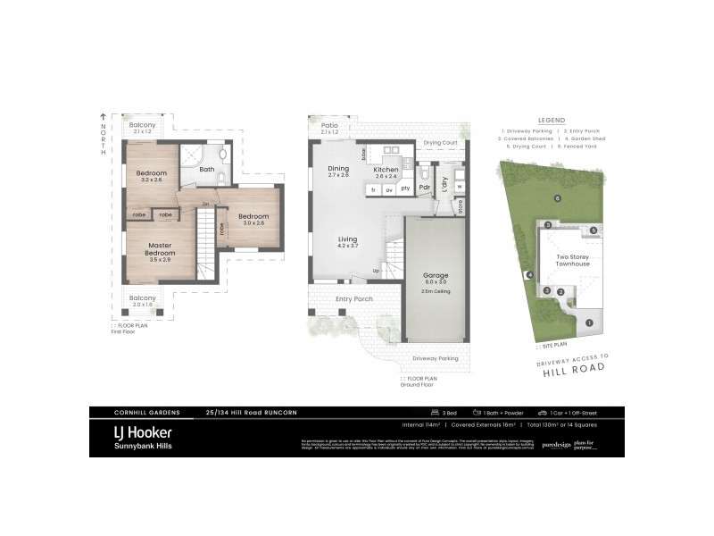 25/134 Hill Road, Runcorn QLD 4113 Floorplan