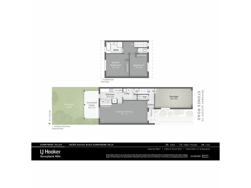 40/69 Stones Road, Sunnybank Hills QLD 4109 Floorplan