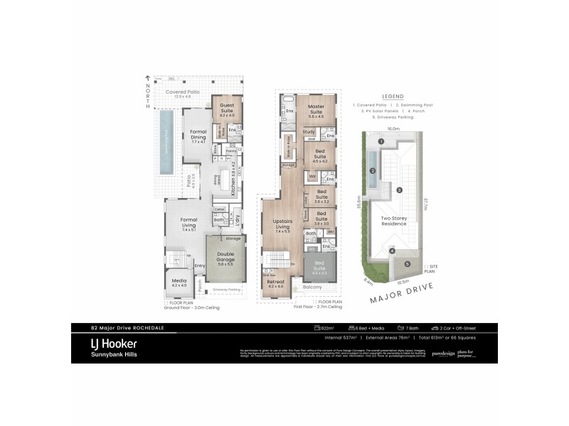 82 Major Drive, Rochedale QLD 4123 Floorplan