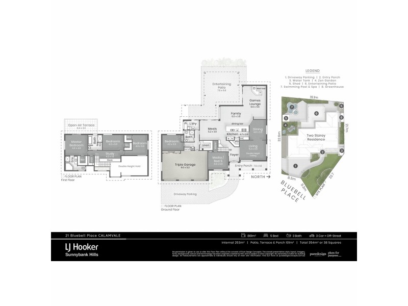 21 Bluebell Place, Calamvale QLD 4116 Floorplan