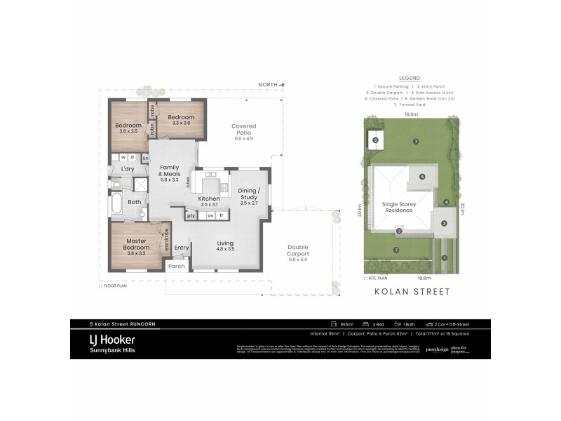 5 Kolan Street, Runcorn QLD 4113 Floorplan