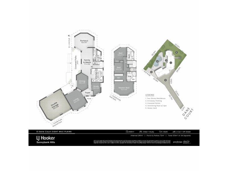 8 Dane Court, Eight Mile Plains QLD 4113 Floorplan