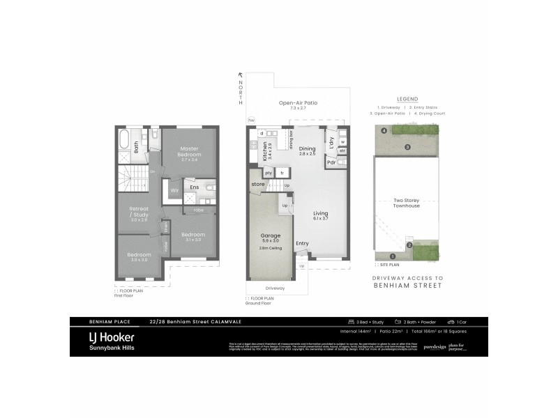 22/28 Benhiam Street, Calamvale QLD 4116 Floorplan