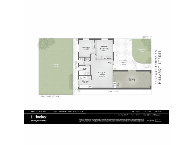 22/37 Hillardt Street, Robertson QLD 4109 Floorplan