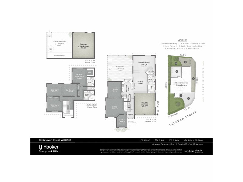 83 Delavan Street, Wishart QLD 4122 Floorplan