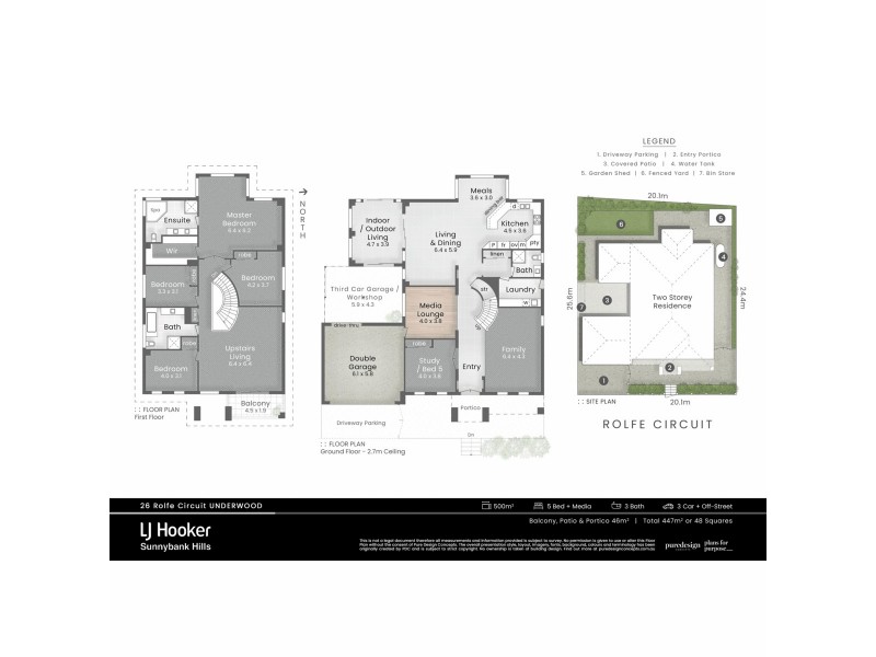 26 Rolfe Circuit, Underwood QLD 4119 Floorplan