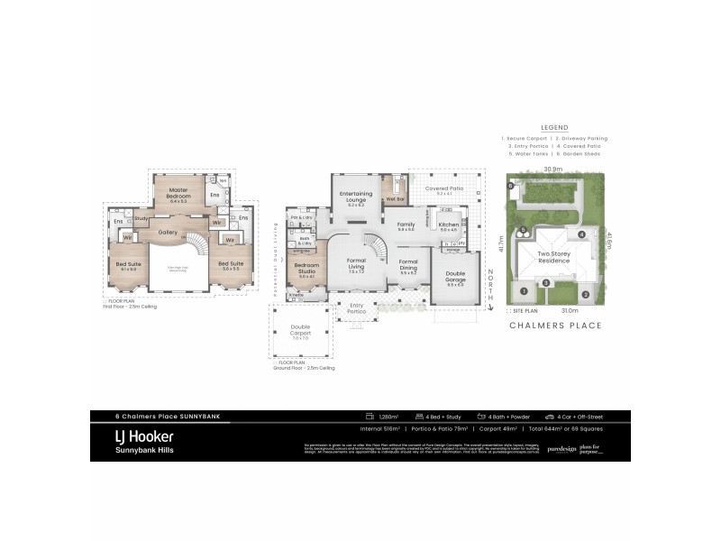 8 Chalmers Place, Sunnybank QLD 4109 Floorplan