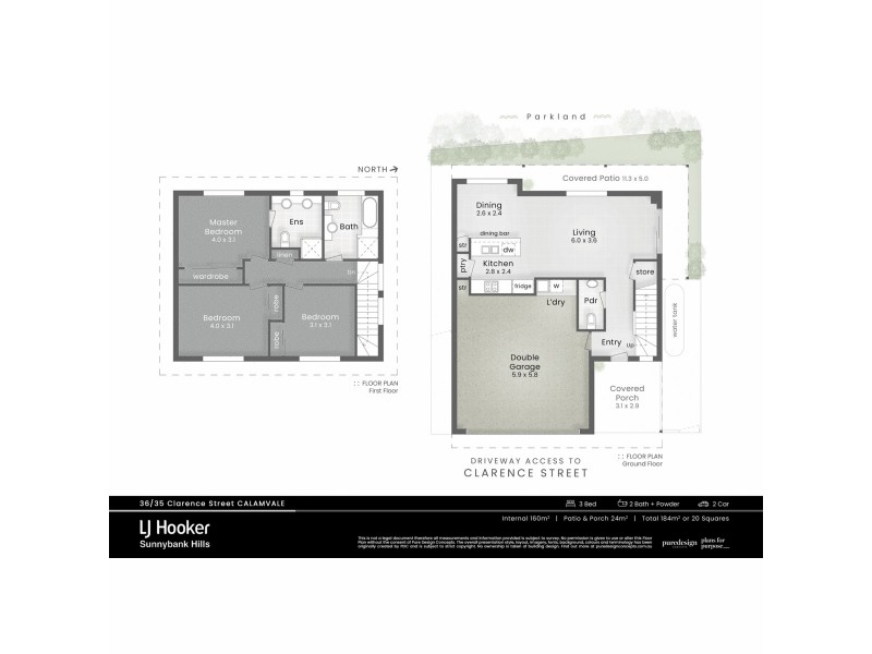 36/35 Clarence Street, Calamvale QLD 4116 Floorplan