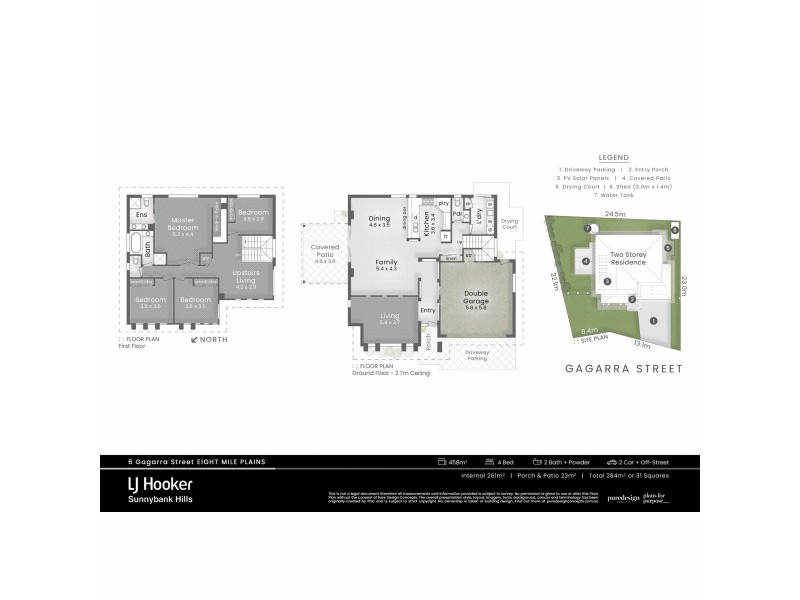 6 Gagarra Street, Eight Mile Plains QLD 4113 Floorplan