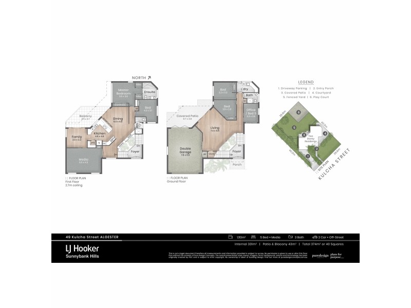 49 Kulcha Street, Algester QLD 4115 Floorplan