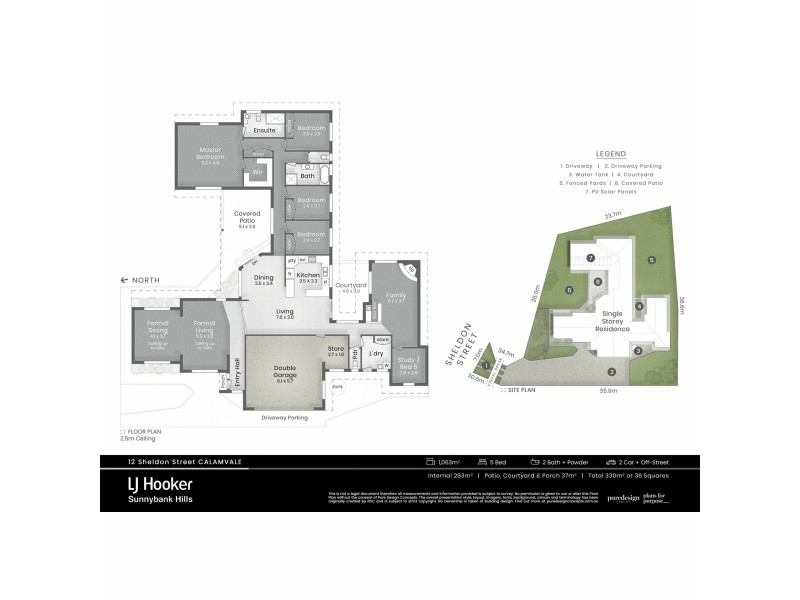 12 Sheldon Street, Calamvale QLD 4116 Floorplan