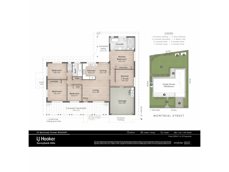 15 Montreal Street, Wishart QLD 4122 Floorplan