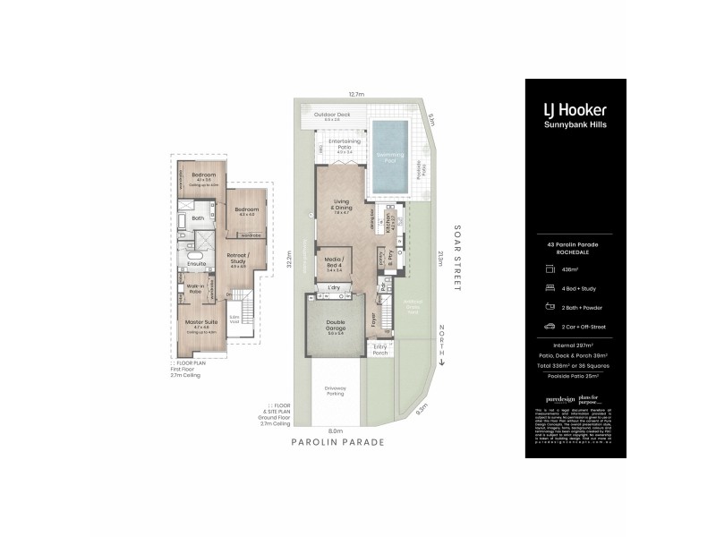43 Parolin Parade, Rochedale QLD 4123 Floorplan