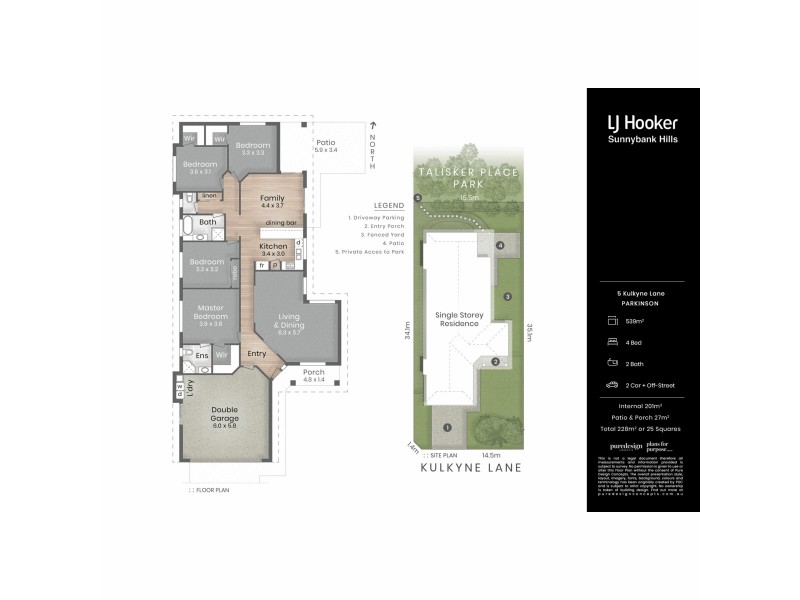 5 Kulkyne Lane, Parkinson QLD 4115 Floorplan
