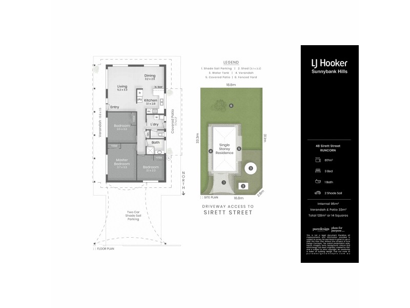 48 Sirett Street, Runcorn QLD 4113 Floorplan