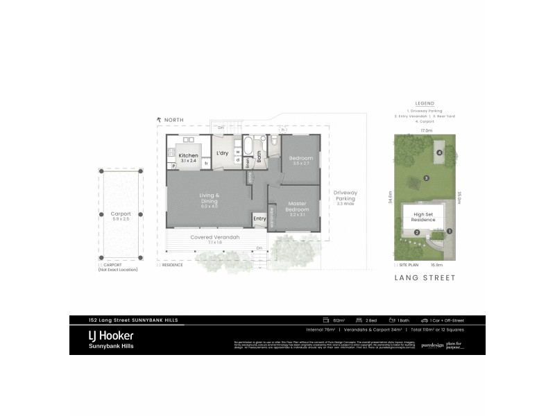 152 Lang Street, Sunnybank Hills QLD 4109 Floorplan