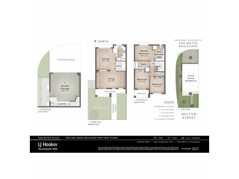 10/9 San Mateo Boulevard, Eight Mile Plains QLD 4113 Floorplan