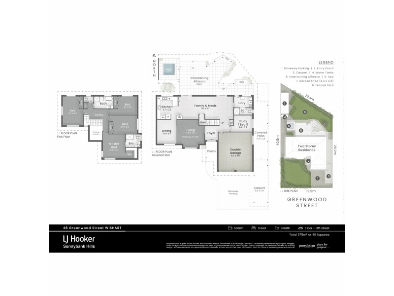 48 Greenwood Street, Wishart QLD 4122 Floorplan