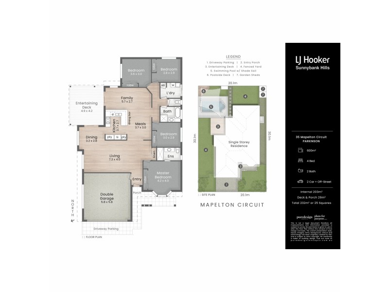 35 Mapelton Circuit, Parkinson QLD 4115 Floorplan