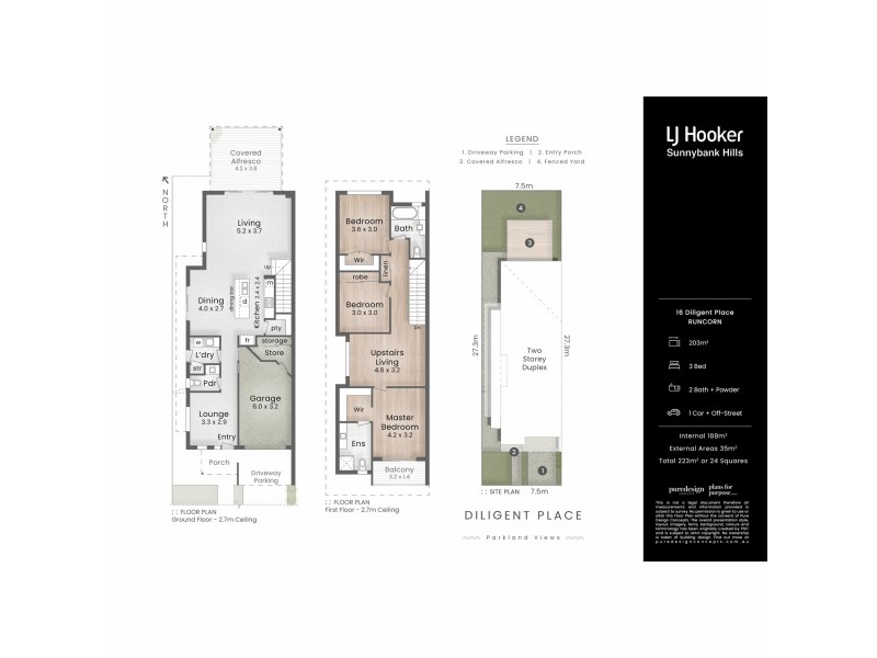 16 Diligent Place, Runcorn QLD 4113 Floorplan