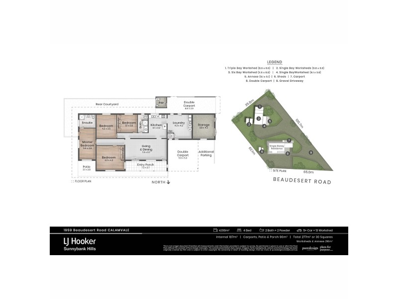 1959 Beaudesert Road, Calamvale QLD 4116 Floorplan
