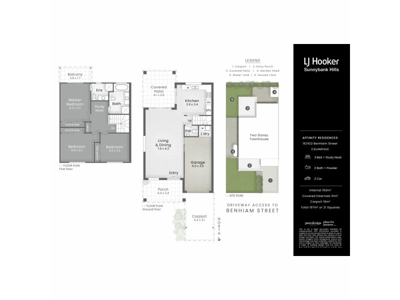 15/422 Benhiam Street, Calamvale QLD 4116 Floorplan