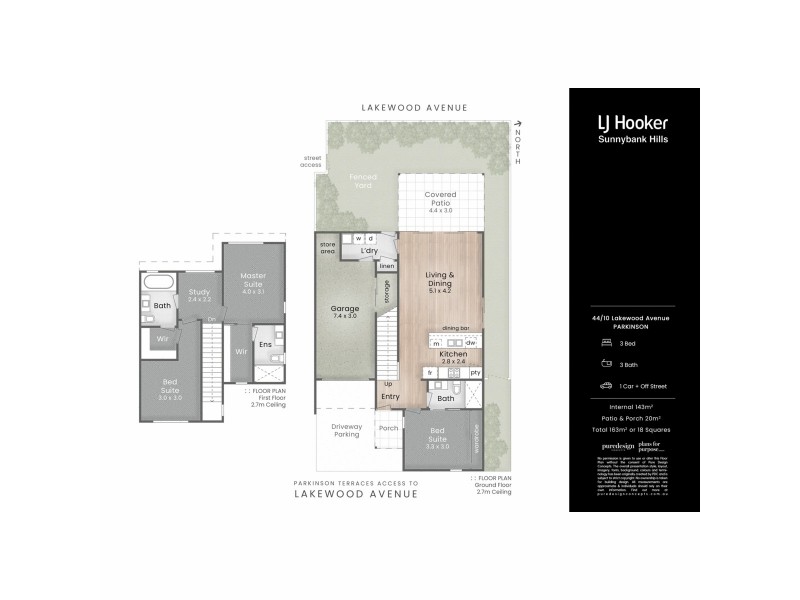 44/10 Lakewood Avenue, Parkinson QLD 4115 Floorplan