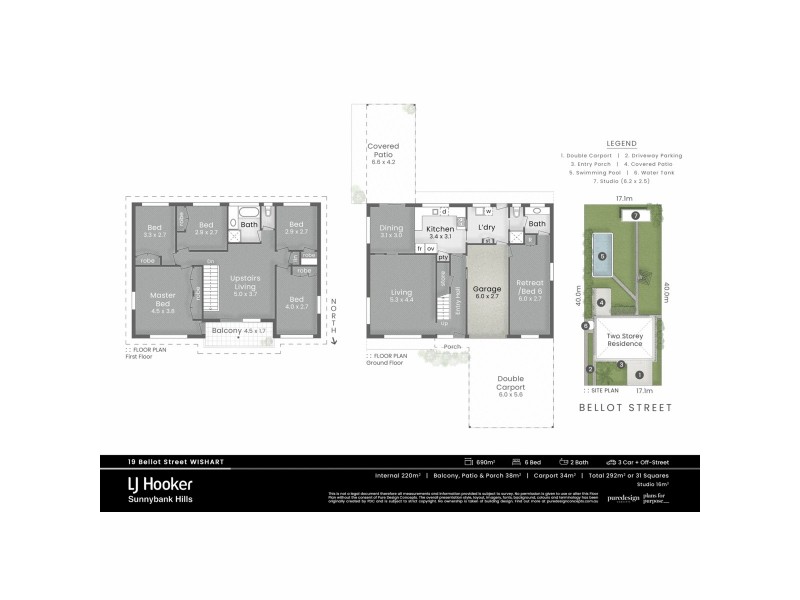 19 Bellot Street, Wishart QLD 4122 Floorplan