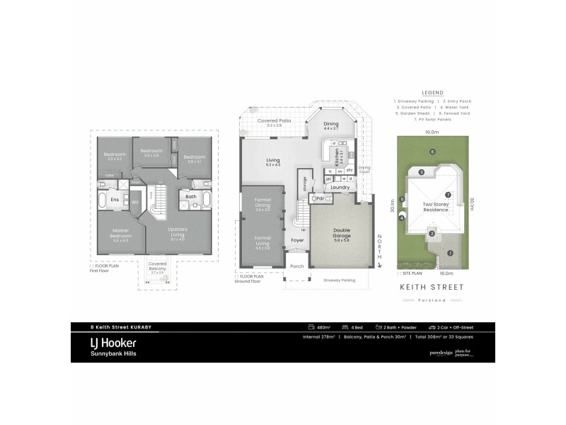 8 Keith Street, Kuraby QLD 4112 Floorplan