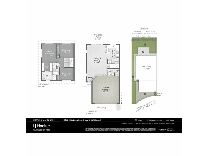 158/85 Nottingham Road, Calamvale QLD 4116 Floorplan