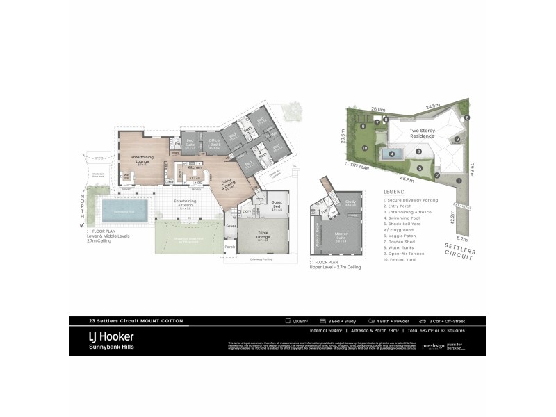 23 Settlers Circuit, Mount Cotton QLD 4165 Floorplan