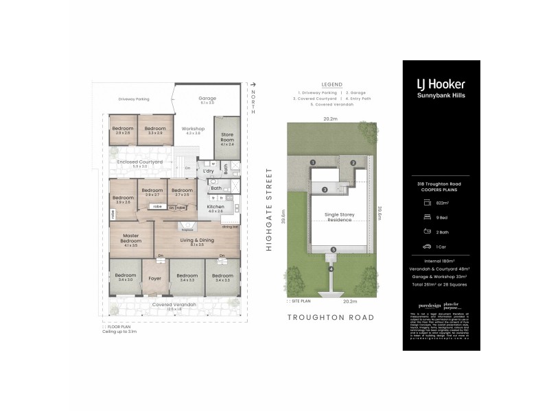 318 Troughton Road, Coopers Plains QLD 4108 Floorplan