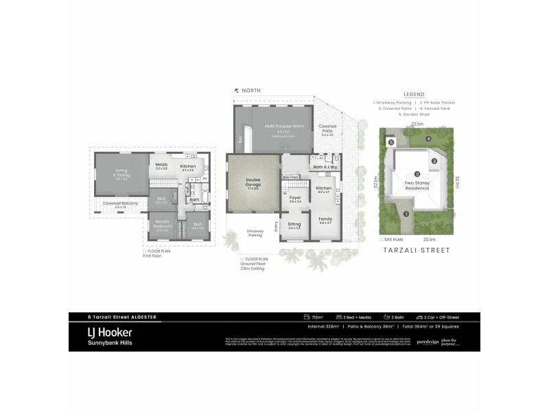 6 Tarzali Street, Algester QLD 4115 Floorplan