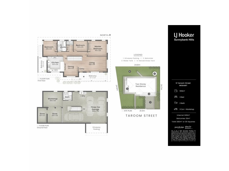9 Taroom Street, Wishart QLD 4122 Floorplan