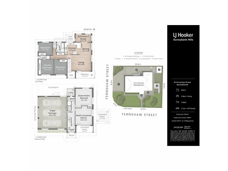 16 Fernshaw Street, Macgregor QLD 4109 Floorplan