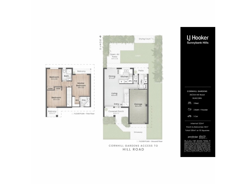 35/134 Hill Road, Runcorn QLD 4113 Floorplan