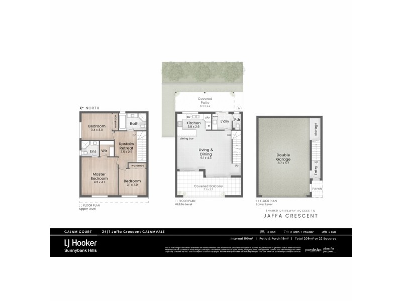 24/1 Jaffa Crescent, Calamvale QLD 4116 Floorplan