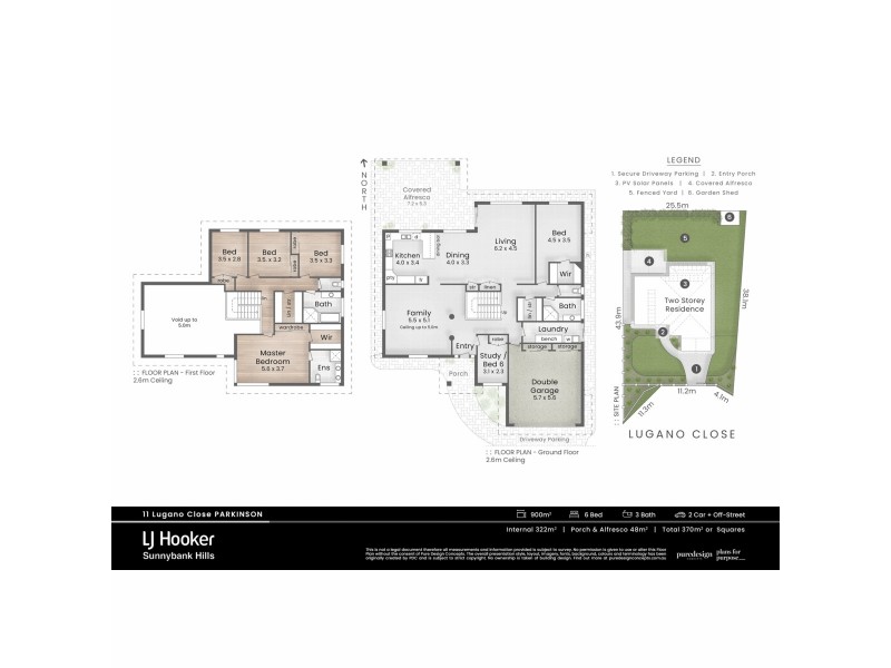 11 Lugano Close, Parkinson QLD 4115 Floorplan