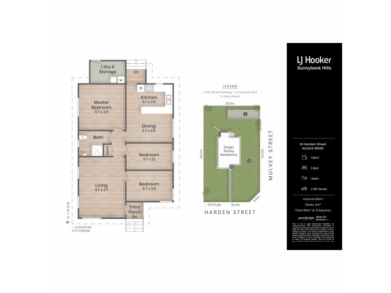 24 Harden Street, Acacia Ridge QLD 4110 Floorplan