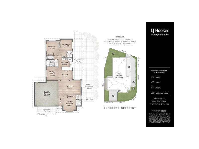 6 Longford Crescent, Acacia Ridge QLD 4110 Floorplan