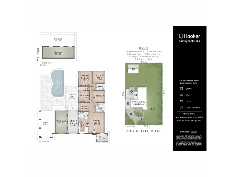 930 Rochedale Road, Rochedale South QLD 4123 Floorplan