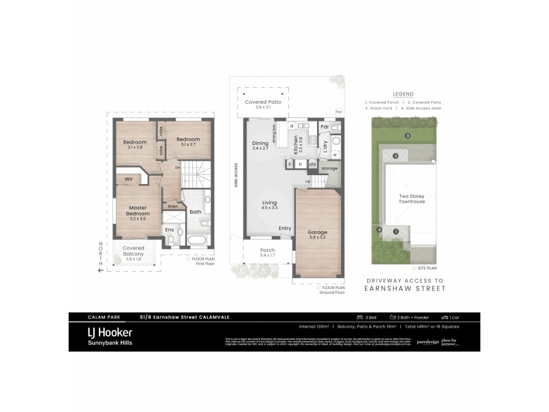 51/8 Earnshaw Street, Calamvale QLD 4116 Floorplan